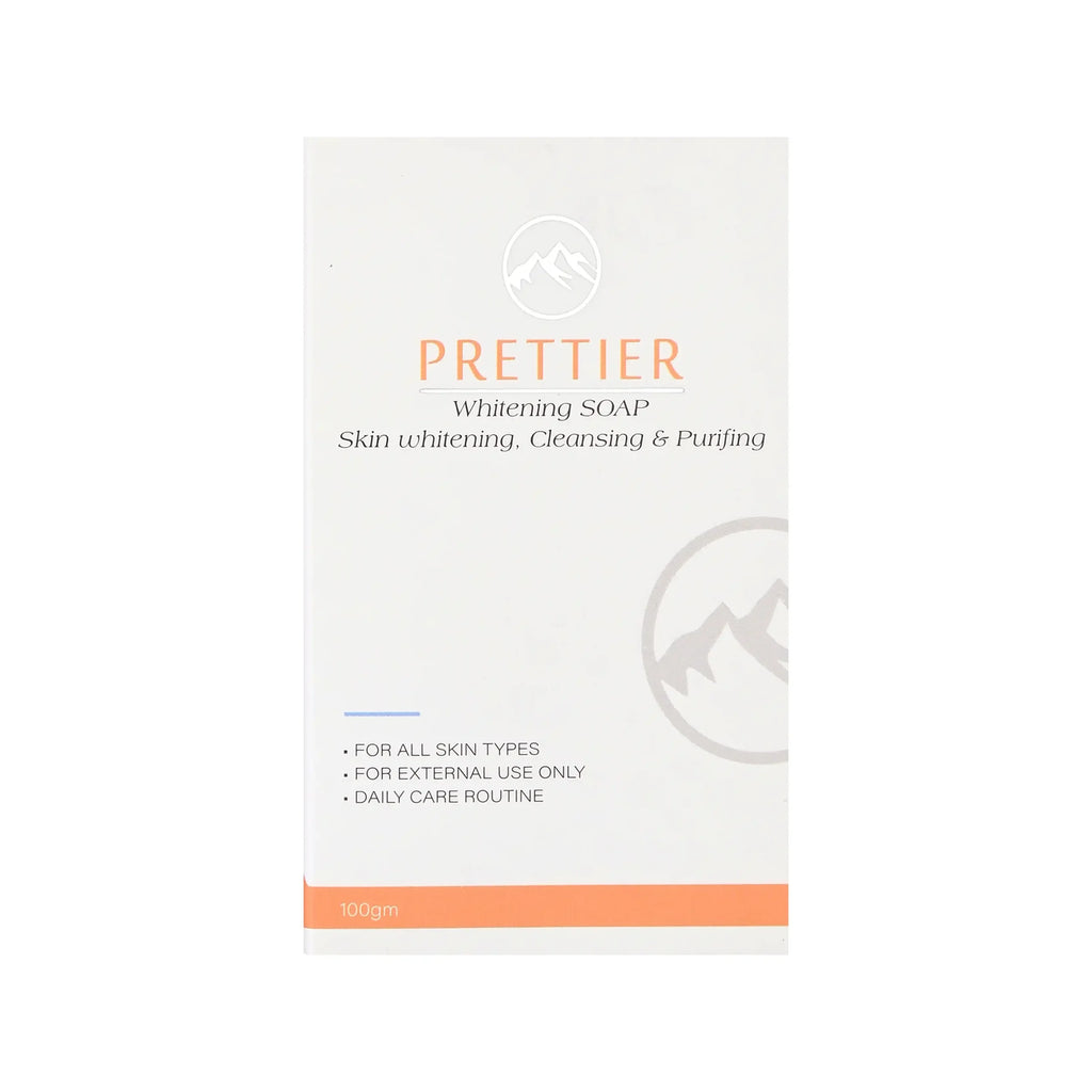 Prettier whitening soap