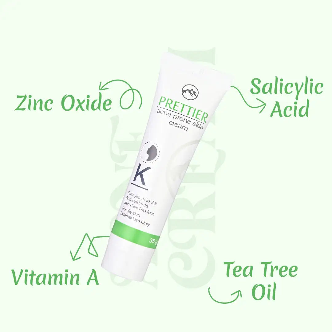 Prettier Acne Prone Skin Cream كريم بريتيير للبشرة المعرضة لحب الشباب
