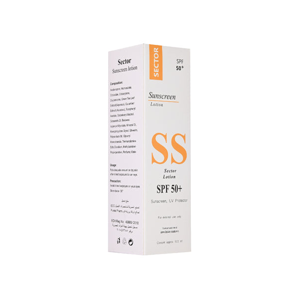 Sector Sun Screen SPF 50+ سيكتور واقي شمس SPF 50+