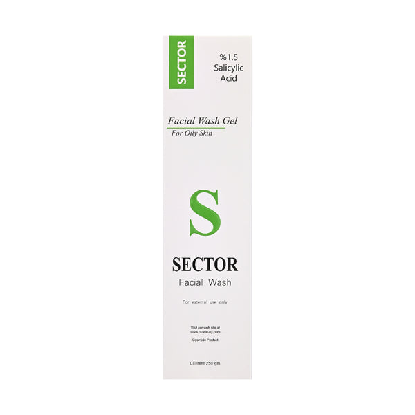 Sector Facial Wash غسول الوجه سيكتور