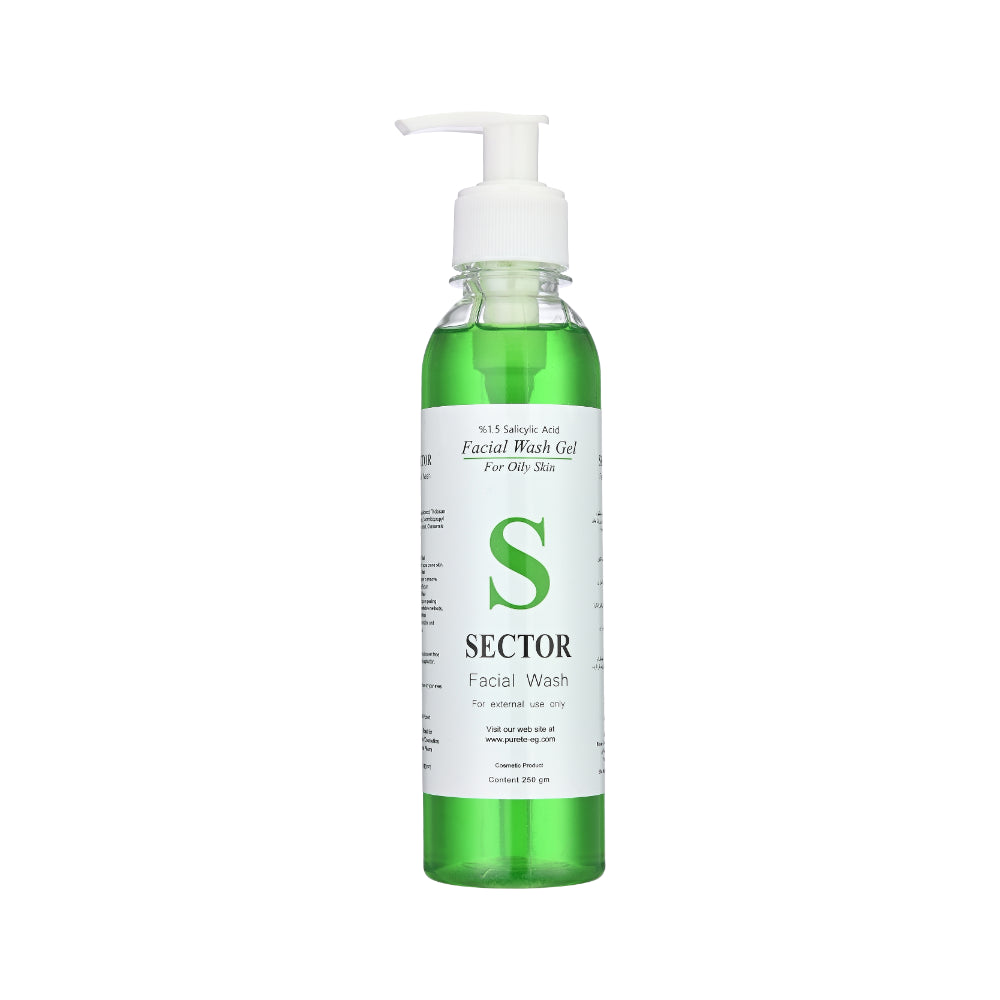 Sector Facial Wash غسول الوجه سيكتور