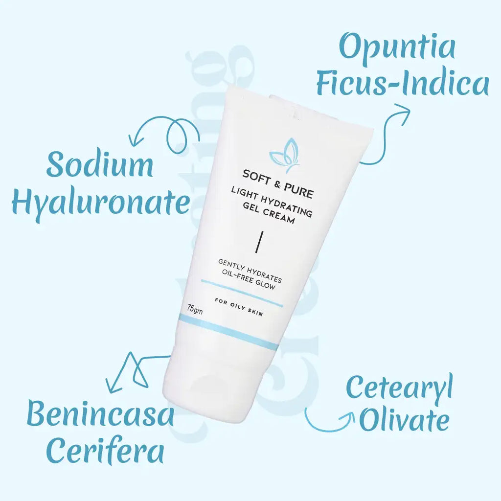 Soft & Pure Hydrating Cream Gel سوفت آند بيور كريم جل مرطّب