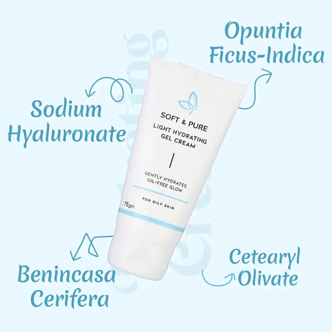 Soft & Pure Hydrating Cream Gel سوفت آند بيور كريم جل مرطّب