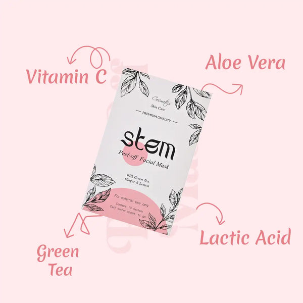 STEM Peel-Off Facial Mask ستم ماسك وجه يُزال بالتقشير