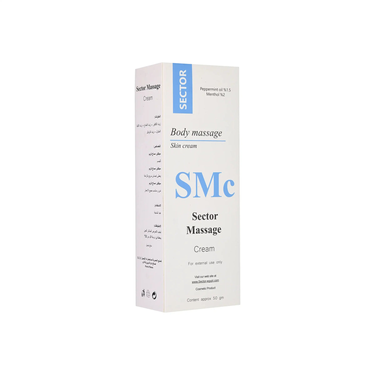 Sector Body massage cream