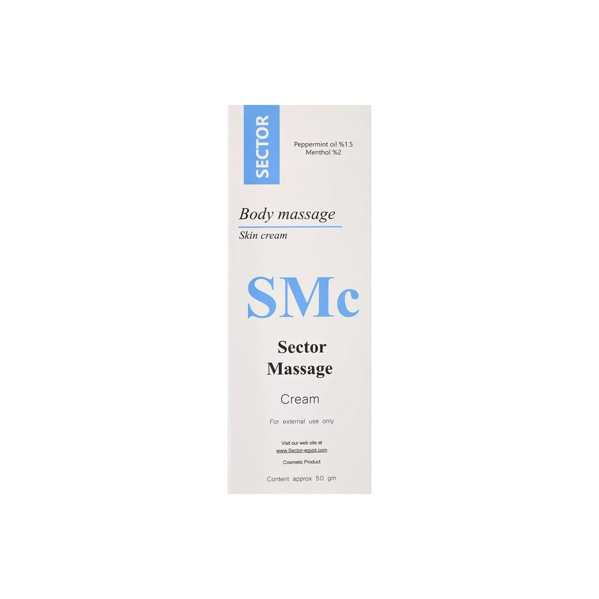 Sector Body massage cream