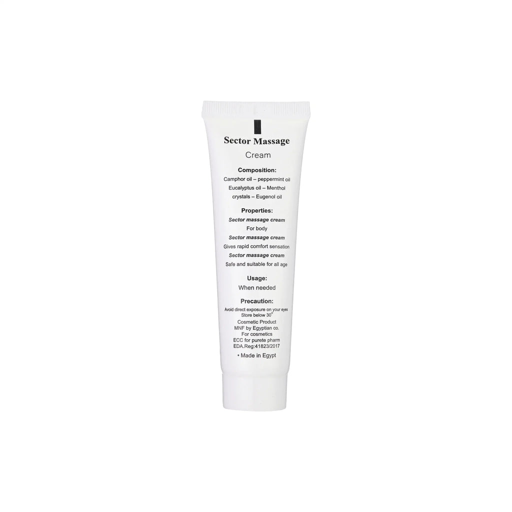 Sector Body massage cream