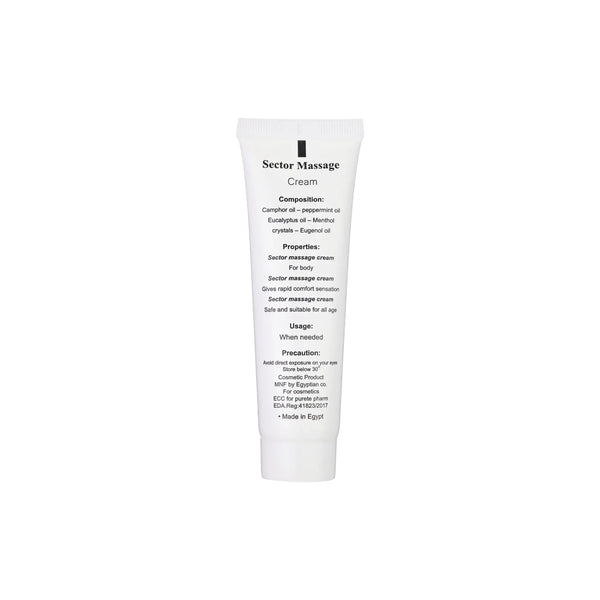 Sector Body massage cream
