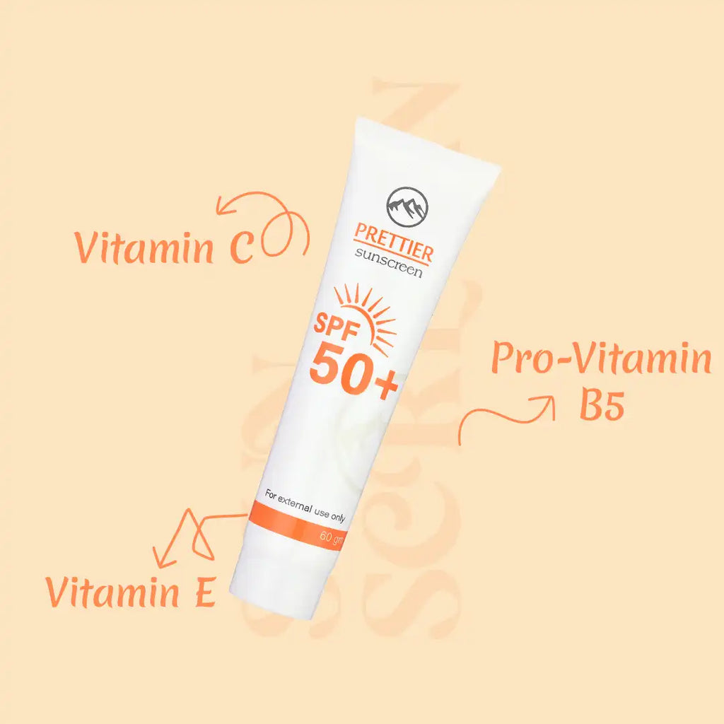 Prettier Sun Screen SPF 50+ واقي شمس بريتيير SPF 50+