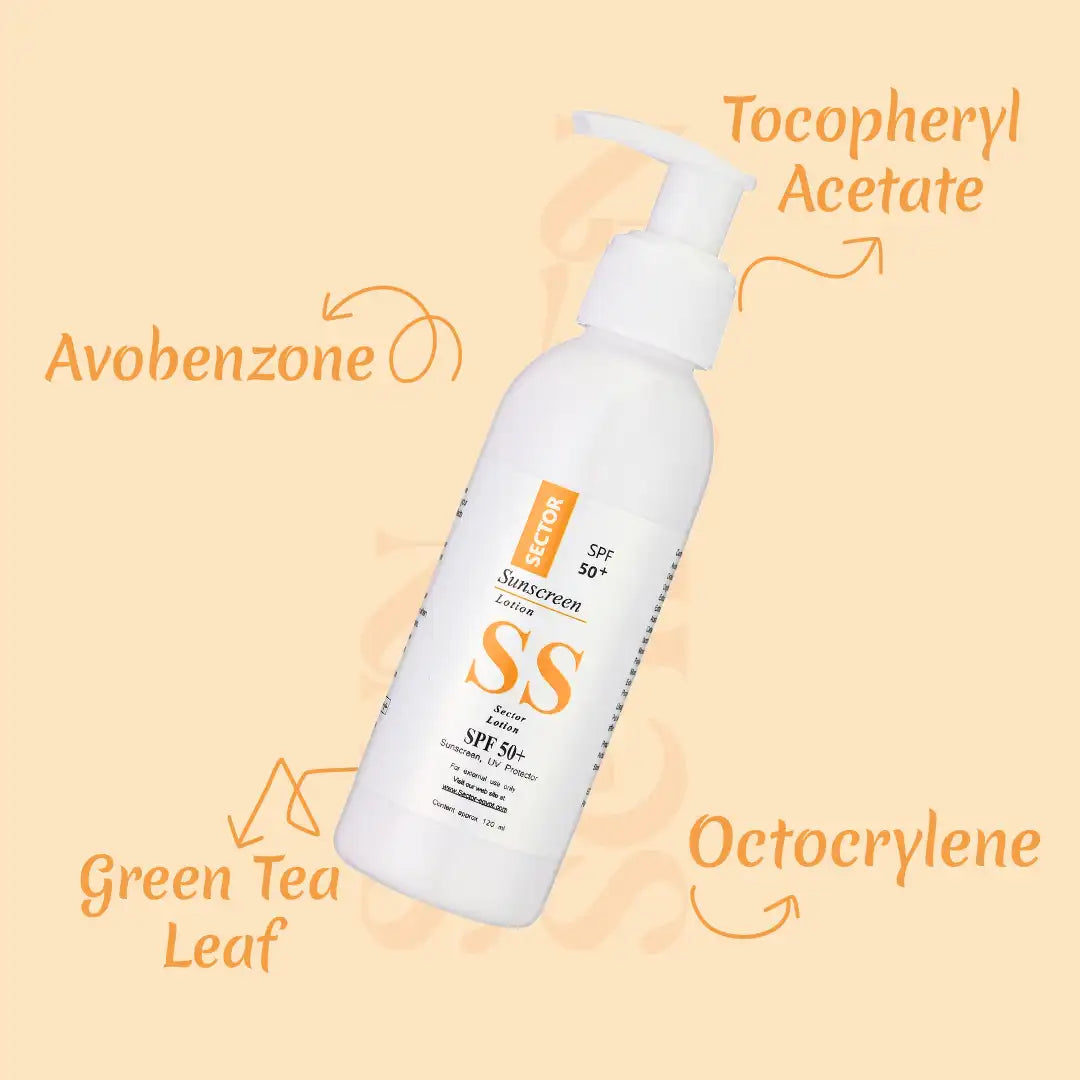 Sector Sun Screen SPF 50+ سيكتور واقي شمس SPF 50+