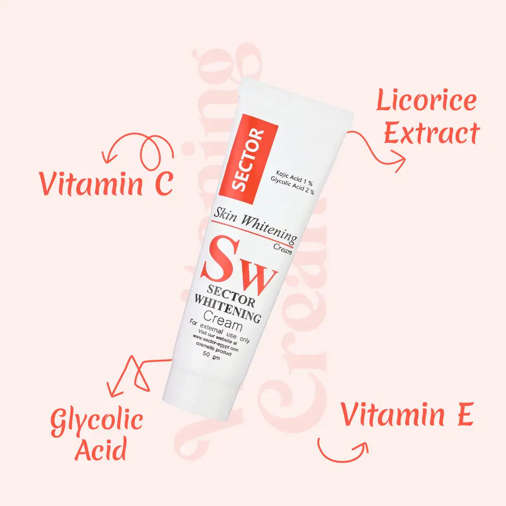 Sector Whitening Cream سيكتور كريم تفتيح