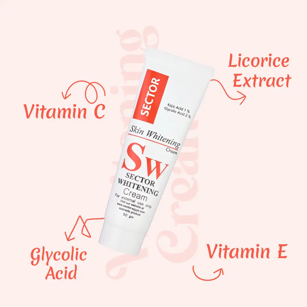 Sector Whitening Cream سيكتور كريم تفتيح