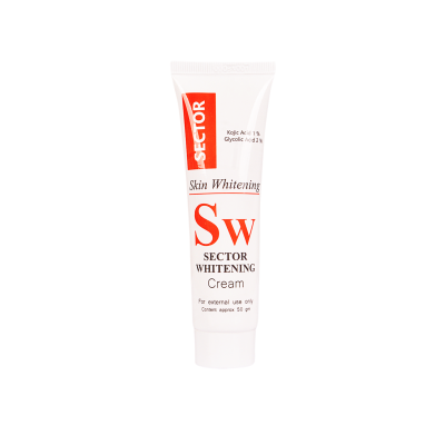 Sector whitening cream