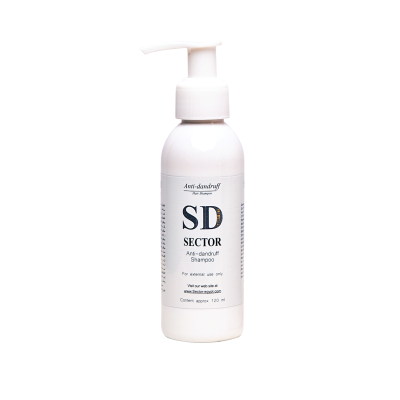 Sector antidandruff shampoo