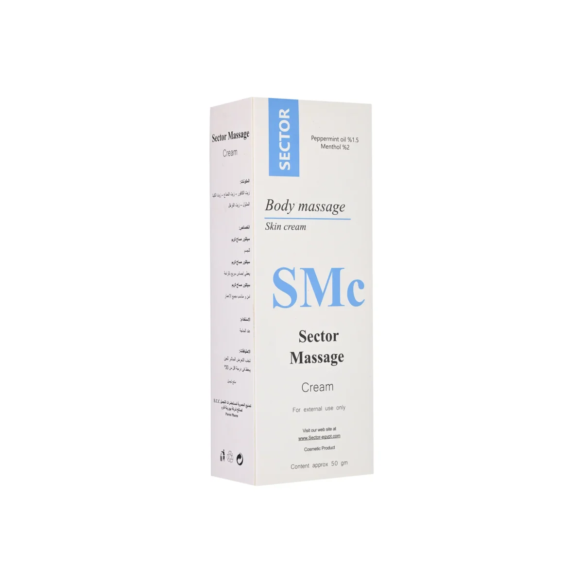 Sector Body massage cream - Image 2