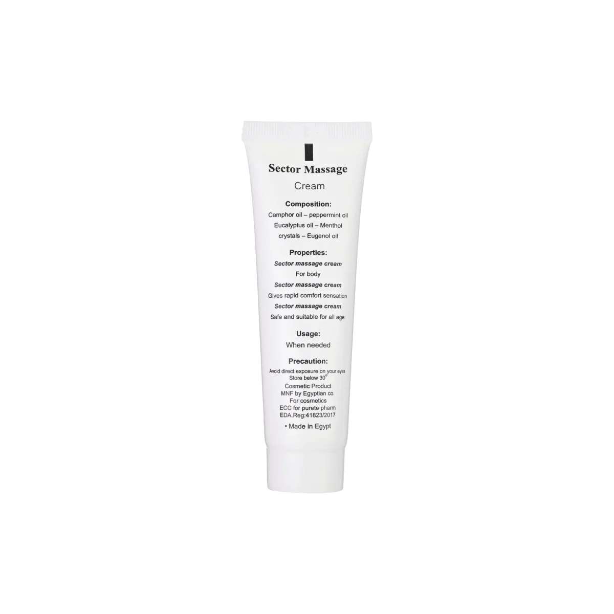 Sector Body massage cream - Image 5