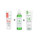 Sector[Exfoliating Scrub + Whitening Cream + Cleanser]